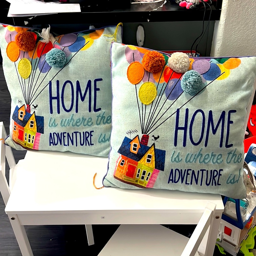 Up Disney throw pillows